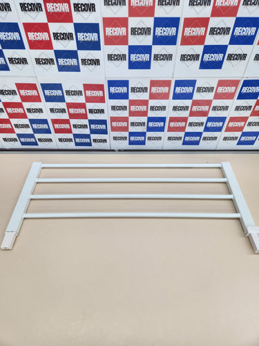 Barrera Metálica 28cm, Sin Taladros, Extensión Valla Seguridad Infantil, Fácil Instalar, Extensión Barrera Seguridad Niños Escalera, Ajuste a Presión, Blanco